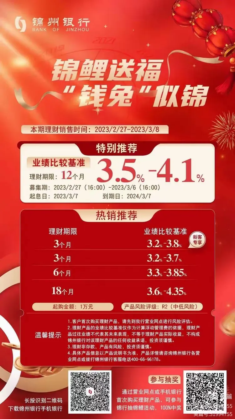 锦州银行的美篇